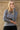 SALANIDA Merino Wool Long-sleeve Top in Light Grey | BRERA