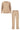 Ora & Rotondo 100% Merino Co-ord in beige